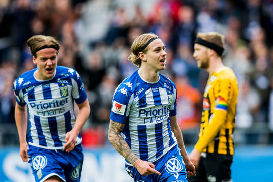 IFK Göteborgs Elias Mar Omarsson jublar