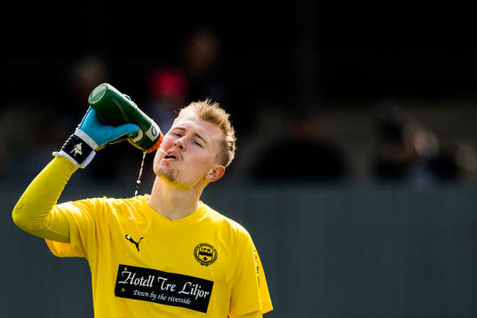 Värnamos målvakt Tobias Andersson