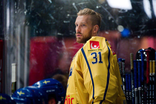 Sveriges målvakt Anders Nilsson