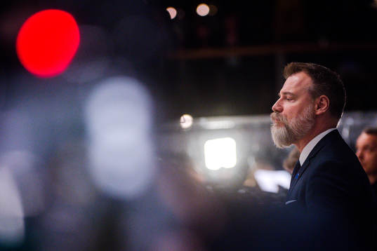Sveriges förbundskapten Rikard Grönborg