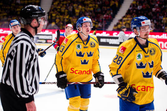Sveriges Mattias Janmark jublar