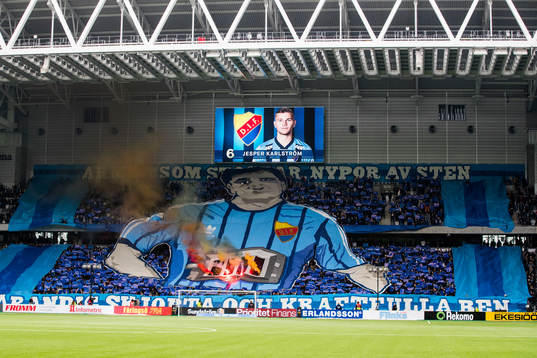 Djurgårdens supportrar