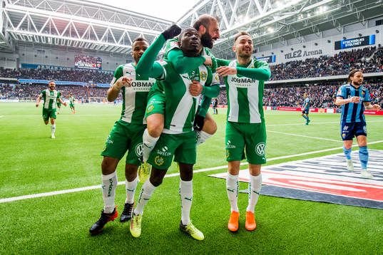 Hammarbys Pa Amat Dibba jublar