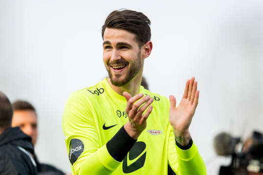 Goalkeeper Samuel Sahin-Radlinger of Brann