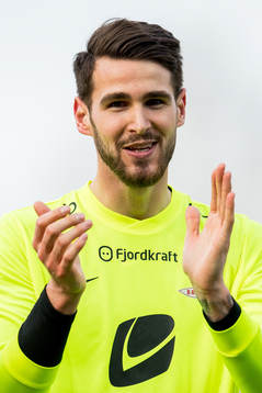Goalkeeper Samuel Sahin-Radlinger of Brann