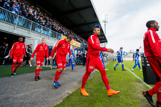 Taijo Teniste, Amer Ordagic and Bismar Acosta of Brann