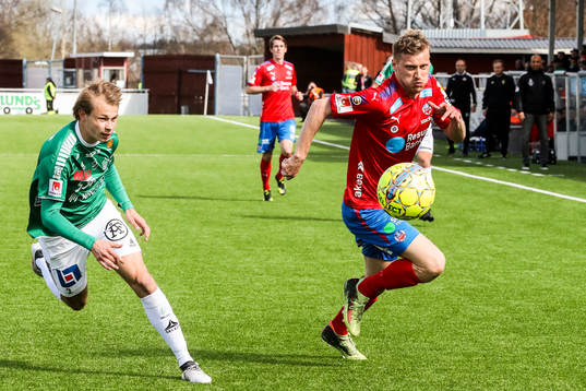 Brages Alexander Zetterström och Helsingborgs Abdru Runar
