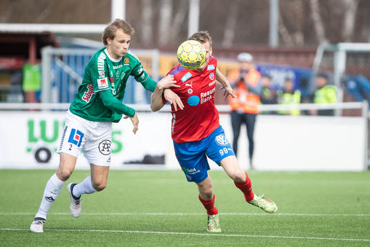 Brages Alexander Zetterström och Helsingborgs Andri Runar