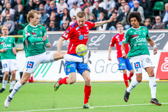 Brages Alexander Zetterström och Helsingborgs Abdru Runar