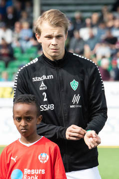 Brages Alexander Zetterström  i fotbollsmatchen i