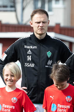 Brages Simon Alexandersson  i fotbollsmatchen i superettan