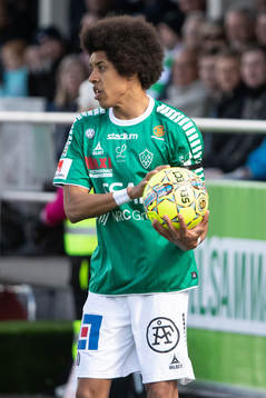 Brages Simon Stenberg  i fotbollsmatchen i superettan
