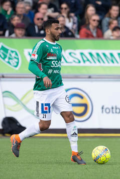 Brages Jalid Kerkich Amar  i fotbollsmatchen i superettan