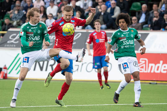 Brages Alexander Zetterström och Helsingborgs Andri Runar