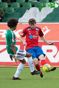 Helsingborgs Anders Randrup och Brages Simon Stenberg  i