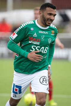 Brages Jalid Kerkich Amar  i fotbollsmatchen i superettan