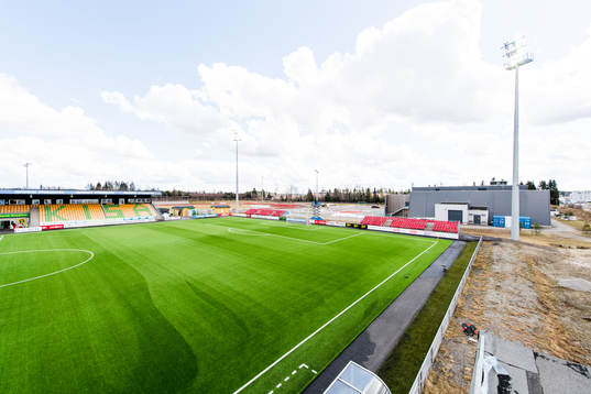 General view of Jessheim Stadion