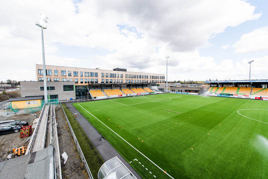 General view of Jessheim Stadion