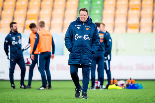 Bjarne Berntsen, head coach of Viking