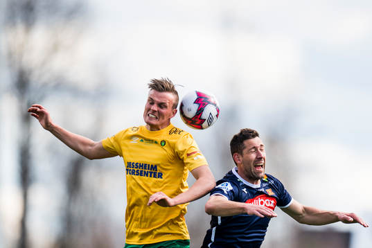Ole Andreas Nesset of Ull/Kisa and Steffen Ernemann of
