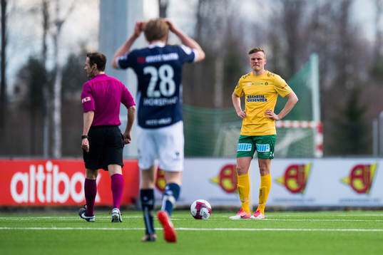 Ole Andreas Nesset of Ull/Kisa looks dejected