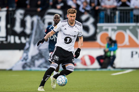 Nicklas Bendtner of Rosenborg