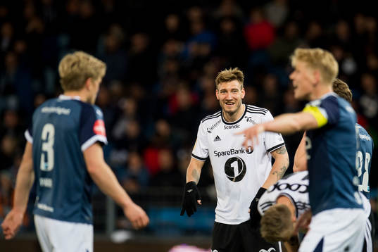 Nicklas Bendtner of Rosenborg