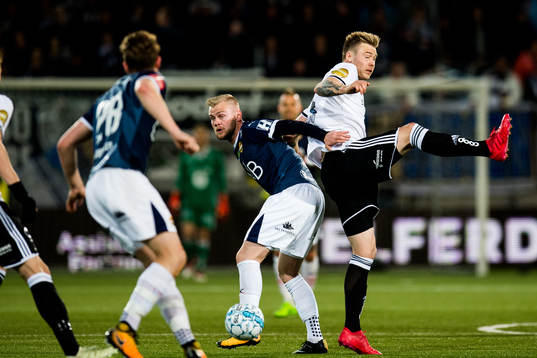 Eirik Ulland Andersen of Strømsgodset and Alexander