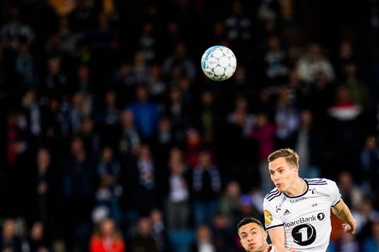 Bassel Jradi of Strømsgodset and Anders Konradsen of