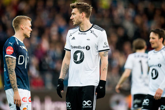Nicklas Bendtner of Rosenborg