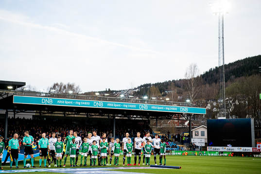 The players of Rosenborg