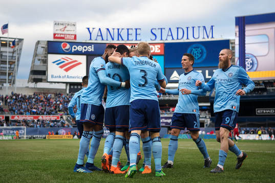 New York Citys Jesus Medina, Anton Tinnerholm och Jo Inge
