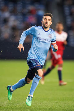 New York Citys David Villa
