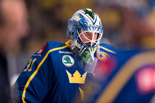 Sveriges målvakt Anders Nilsson