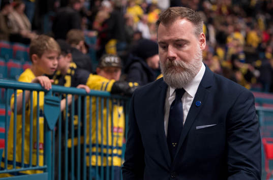 Sveriges förbundskapten Rikard Grönborg