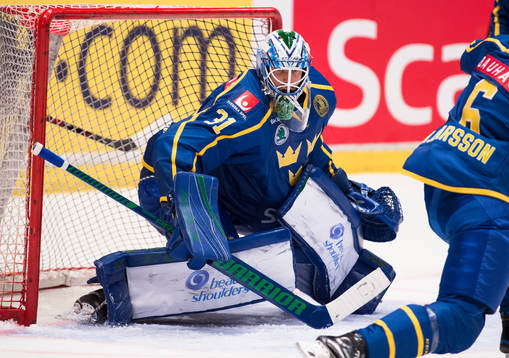 Sveriges målvakt Anders Nilsson