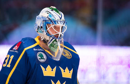 Sveriges målvakt Anders Nilsson