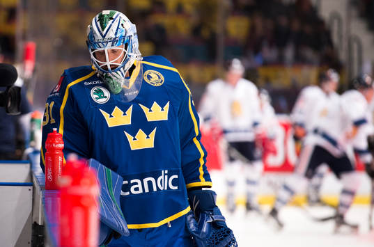 Sveriges målvakt Anders Nilsson