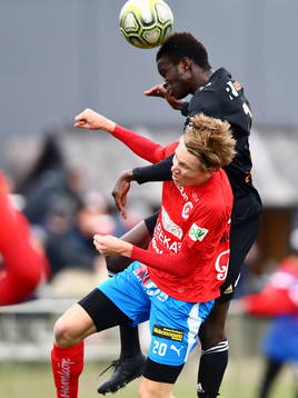 Skellefteås Mbaye Abdoulaye Toure och Nyköpings Marcus