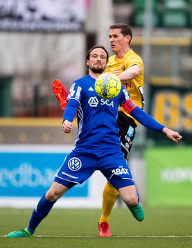 Elfsborgs Jon Jönsson och Sundsvalls Linus Hallenius