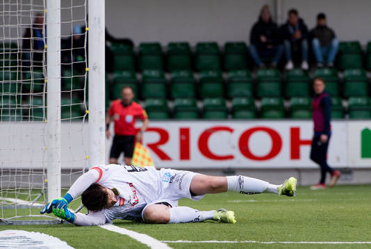 Elfsborgs målvakt Kevin Stuhr Ellegaard släpper in 2-1