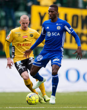 Elfsborgs Daniel Gustavsson och Sundsvalls Peter Wilson
