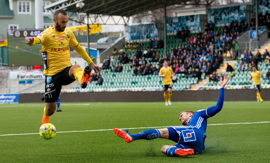 Elfsborgs Issam Jebali och Sundsvalls David Myrestam