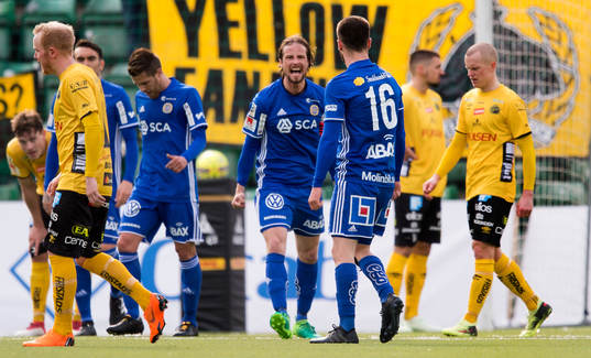 Elfsborg deppar och Sundsvalls Linus Hallenius jublar