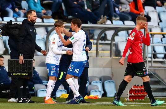 Norrköpings Arnór Sigurdsson oc
