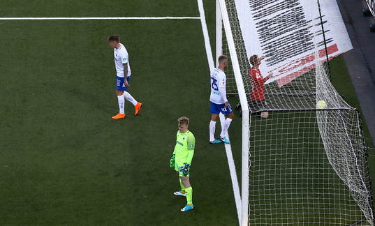 Trelleborgs Denis Hadzikadunic jublar