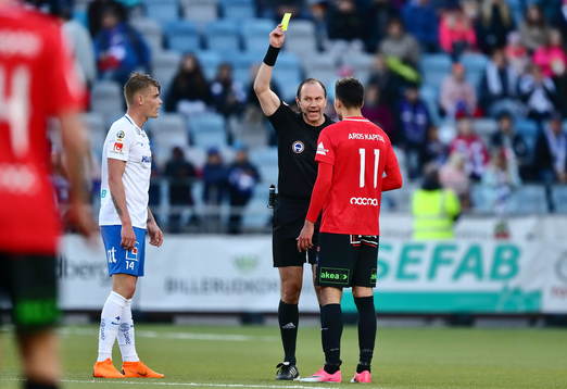 XXX under fotbollsmatchen i Allsvenskan mellan Norrköping