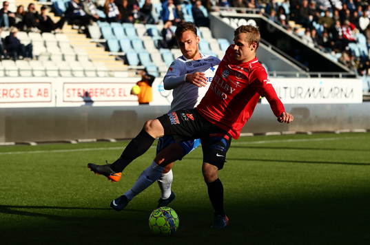 Norrköpings Linus Wahlqvist  och Trelleborgs Johannes