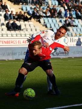 Norrköpings Linus Wahlqvist  och Trelleborgs Johannes