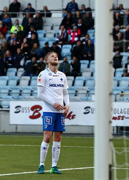 Norrköpings Kalle Holmberg deppar